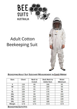 Load image into Gallery viewer, Cotton BeeKeeping Suit
