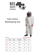 Load image into Gallery viewer, Kids Cotton BeeKeeping Suit
