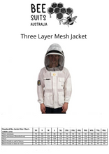 Load image into Gallery viewer, 3 Layer Mesh Beekeeping Jacket
