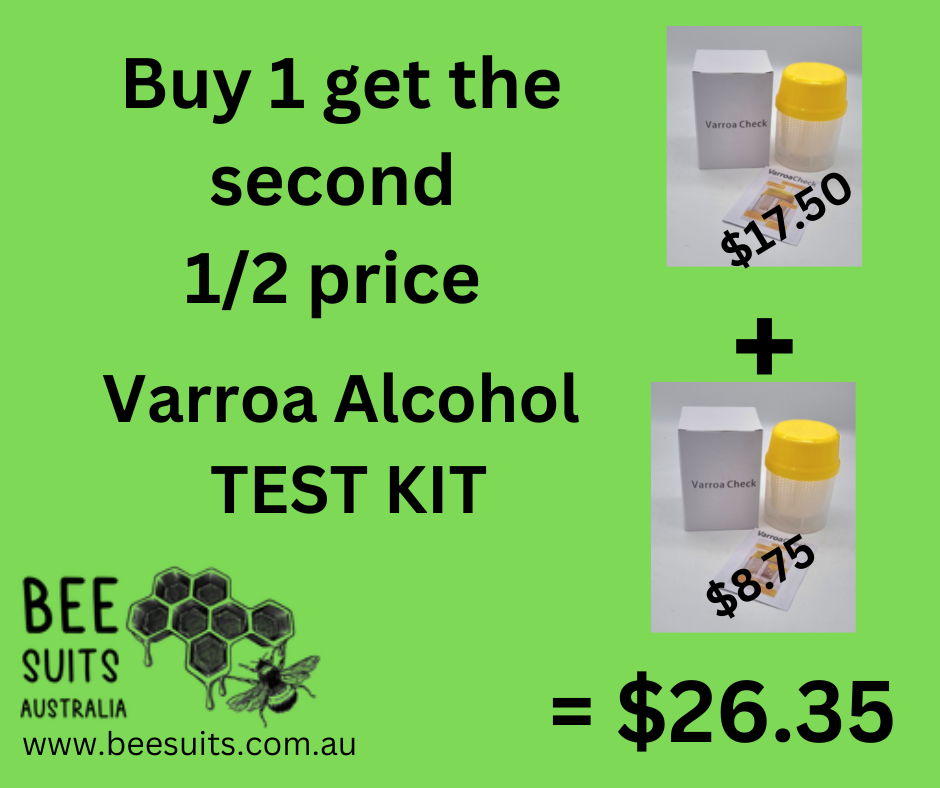 VARROA MITE ALCOHOL TEST